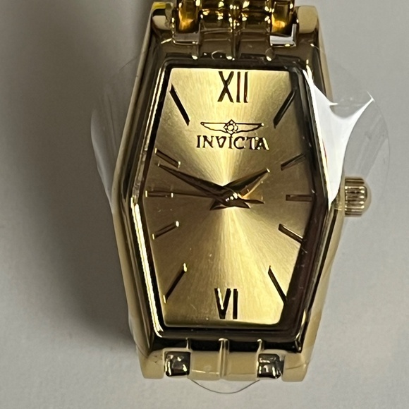 Invicta Womens Watch Angel Lady 48123 Quartz Gold Tone Stainless steel 20mm New - Picture 3 of 9